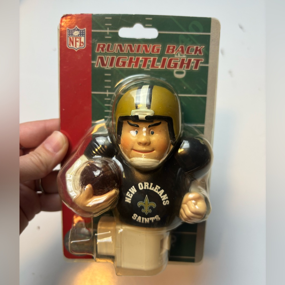 SC Christmas New Orleans Saints NFL Running‎ back nightlight